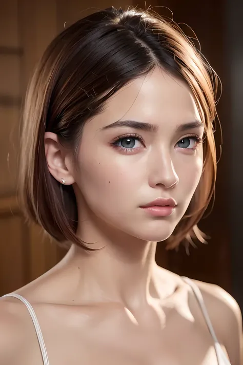 8K, Raw photo, (​masterpiece), (top-quality), Hi-Res, (realisitic, Photorealsitic:1.4), ultra-detailliert, physically-based renderingt, Detailed beautiful eyes and detailed face