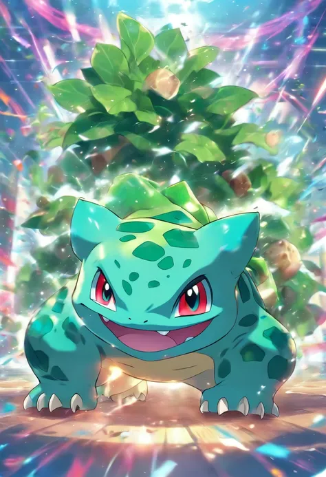 Bulbasaur for intensive weight training in the gym