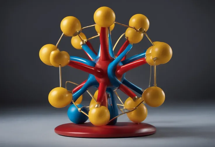 Nuclear model of the structure of the atom