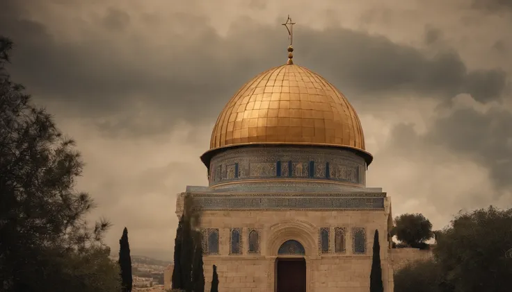 templo do Senhor, Deus de Israel, na antiga Jerusalem