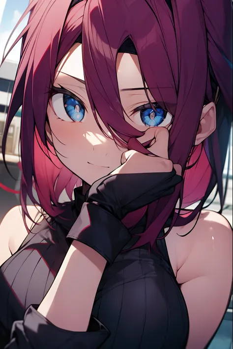 kallenstadtfeld, kallen stadtfeld, blue eyes, headband, red hair, short hair,
BREAK sleeveless, sleeveless turtleneck, turtleneck,
BREAK looking at viewer,
BREAK outdoors, city,
BREAK (masterpiece:1.2), best quality, high resolution, unity 8k wallpaper, (i...