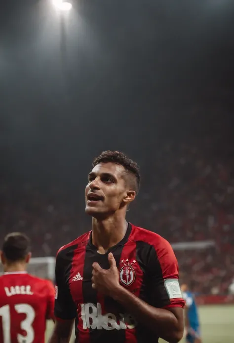 Homem Soccer Player in Flamengo