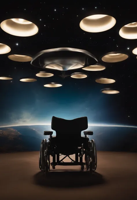 stephen hawking fly and the chairs meet alien