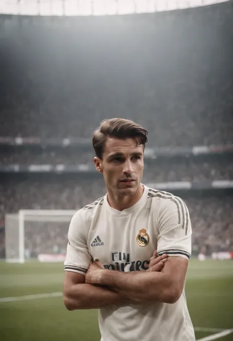 Homem Soccer Player 1950s in Real Madrid