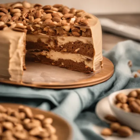 Peanut Cake - An Option for Paçoca Lovers