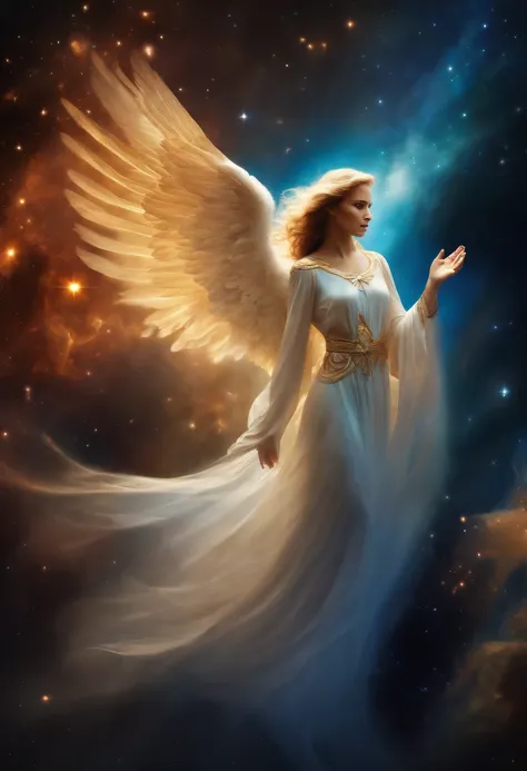 Angel of light in the midst of galaxies