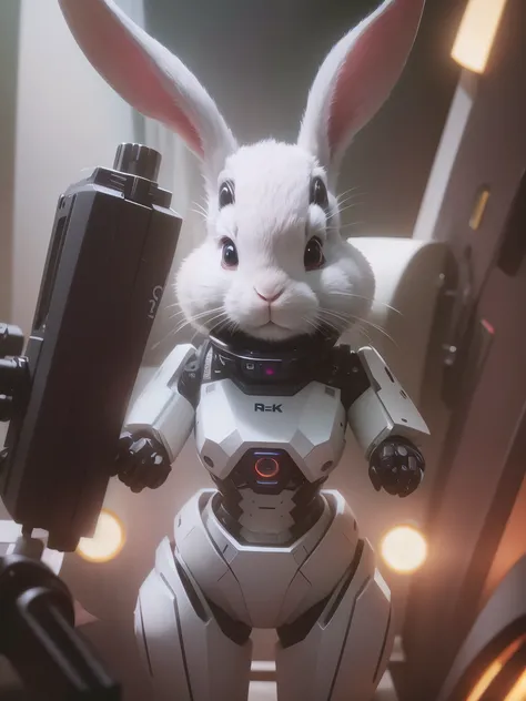 A rabbit robotic 8K ultra