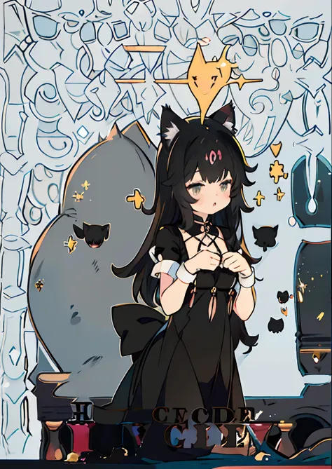 Cute girl in black dress，Cat ears and black dress, Attractive cat girl, black hair black cat ears, Girl with cat ears, very beautiful cute catgirl, Anime girl cosplay, woman with cat ears, beautiful young catgirl, anime girl with cat ears, Anime girl in re...