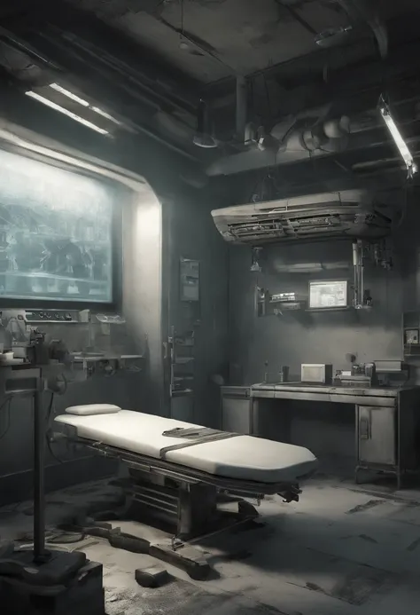 Surgery room, Full high resolution, Well made，detail-rich.