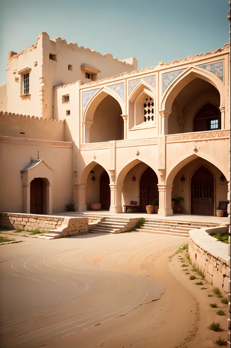 Traditional house structure in Oman country --auto --s2