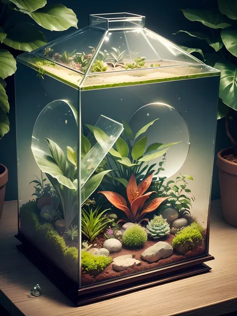 terrarium, also called glass garden, wardian case, or vivarium, enclosure with glass sides, and sometimes a glass top, arranged for keeping plants or terrestrial or semi-terrestrial animals indoors. The purpose may be decoration, scientific observation, or...