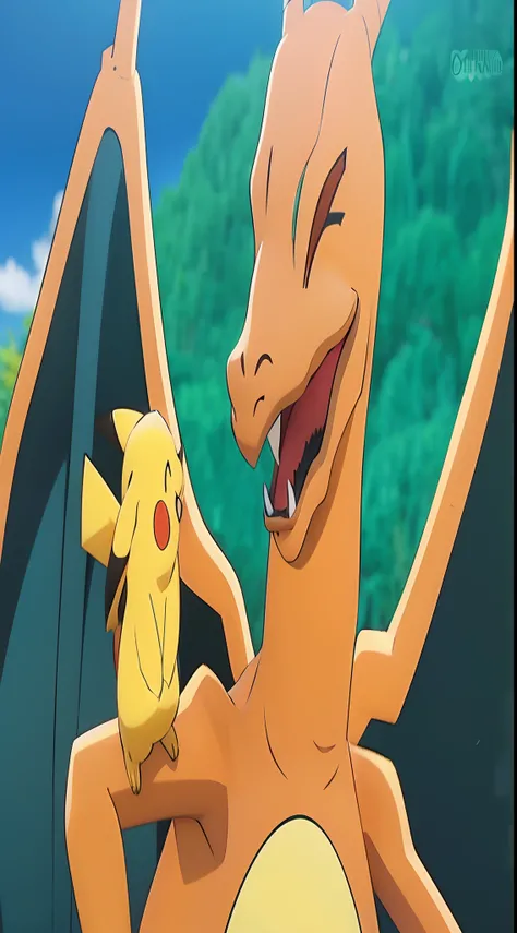 Pikachu, Charizard