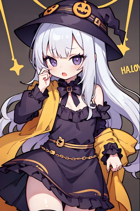 Girl Halloween spooky outfit cute