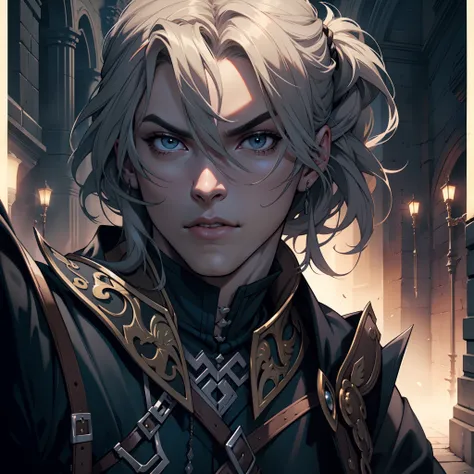 Castlevania Lord of the shadows hyper realistic super detailed Dynamic shot master piece poster of the movie dark atmosphère hyper realistic super detailed faces hyper realistic super detailed Dynamique poses