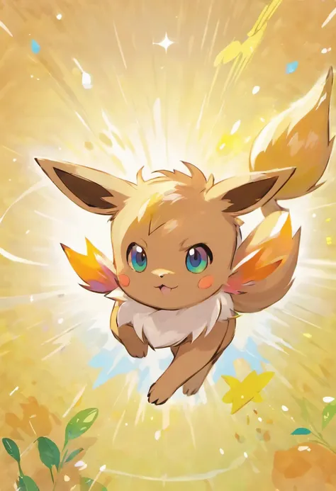 Pokémon,Eeveelution,Eevee,animal bonito,((rear focus))