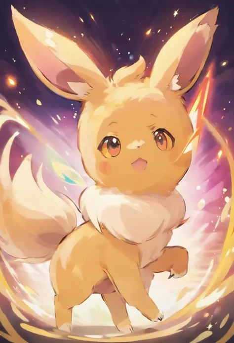 Pokémon,Eeveelution,Eevee,animal bonito,((rear focus))