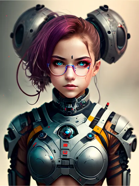 Girl cyborg