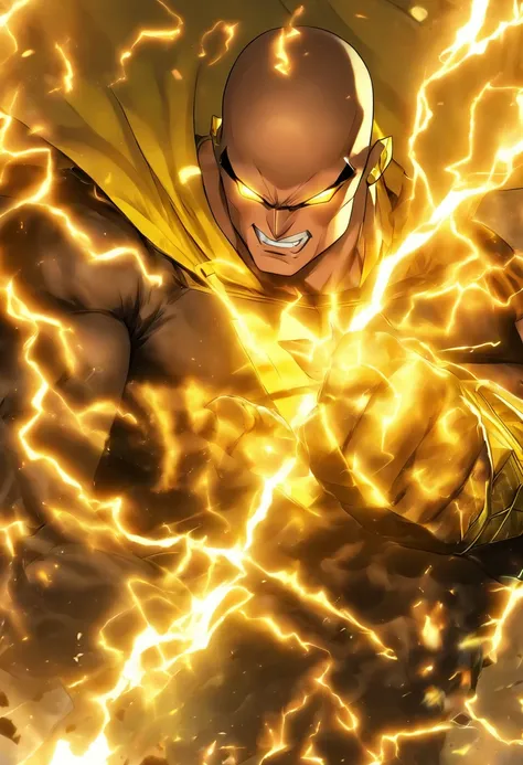 Black Adam matches bodies with Pikachu