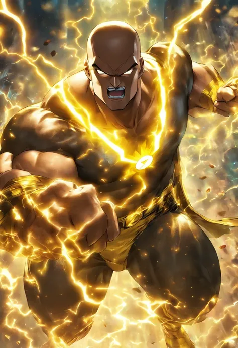 Black Adam matches bodies with Pikachu