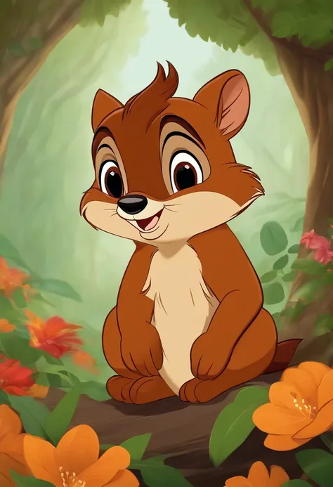 desenho animado do bambi adormecido na floresta com um fundo da floresta, classic disney mood, Dom Bluth!!!, vestir!!! Bluth!!!, Gato Bambi da Disney, Dom Bluth!!, vestir!!!! Bluth!!!!, animation of Dom Bluth, Princesa Adormecida!!!!, sonolento, inspirado ...