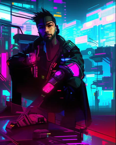 cyberpunk is coming to the nintendo switch, cyberpunk vibe, cyberpunk dude, cyberpunk art style, cyberpunk vibes, in cyberpunk style, cyberpunk vibrant colors, cyberpunk style, cyberpunk with neon lighting, cyberpunk artstyle, in cyberpunk aesthetic, has c...