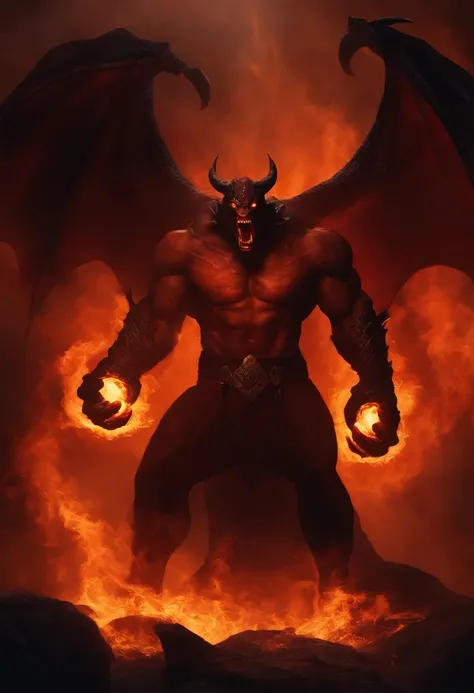 balrog, demon, fire demon, Shadow Demon, banya，Three-headed，drak，Vampires