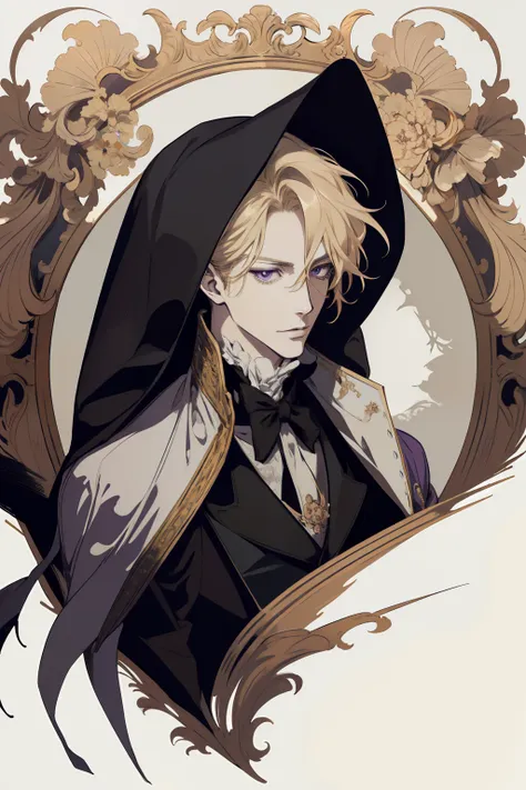 masterpiece, (absurdres:1.1), best quality, extremely delicate, Victorian era badass anime drawing of a man Regal Victorian era character masterpiece, (absurdres:1.1), best quality, extremely delicate, Victorian era badass anime drawing of a man Regal Vict...