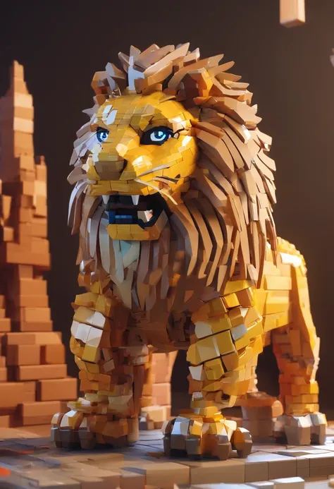 legos，Based on a lion