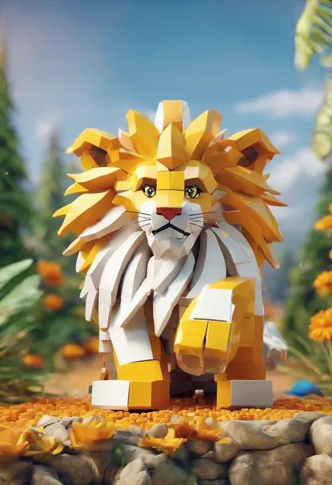 legos，Based on a lion