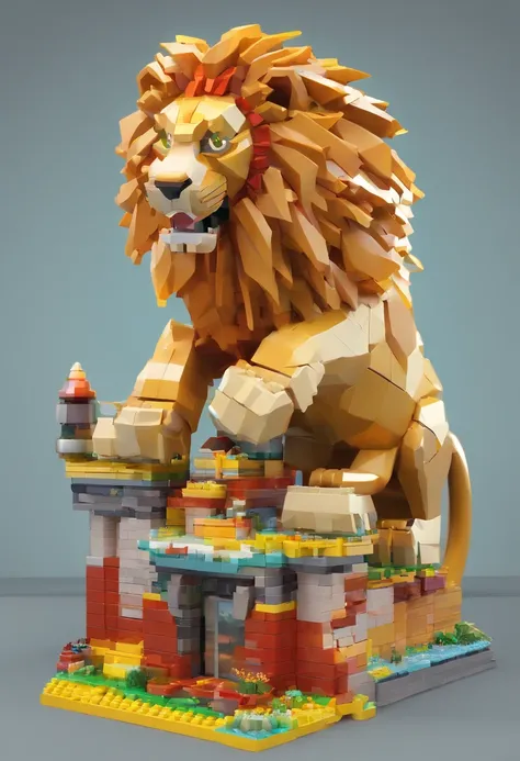 legos，Based on a lion