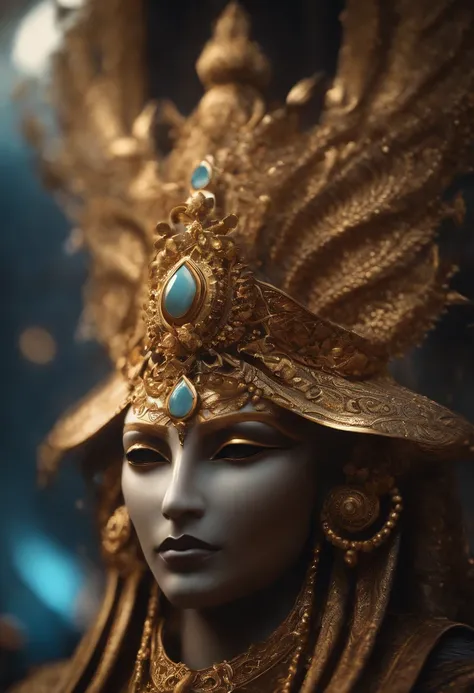 1deity made by star and nebulla, creation, dancing, stardust, joy, abstract, chaos, stunning, cinematic lighting, unreal engine, trending on ArtStation, intricate details, masterpiece, best quality, by Irakli Nadar, Greg Rutkowski，(((best quality))),(((ult...