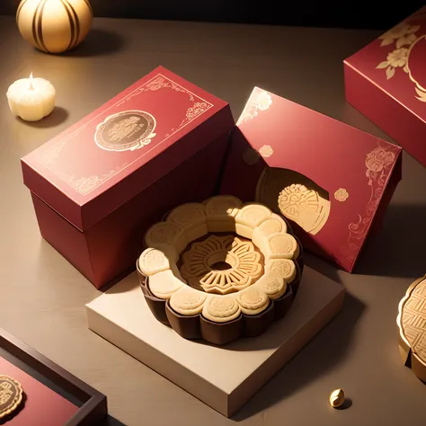 Mid-Autumn Festival mooncake gift box packaging