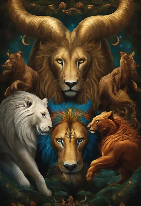 Four divine beasts