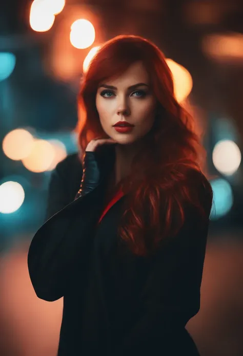 Beautiful photo of a girl who looks like Scarlett Johanssen, In a Spideman costume, Stunning intricate full-color photography (SKS Woman:1), epic character composition, illya kuvshinov, alessio albi, nina masic, sharp-focus, natural lighting, sub-surface S...