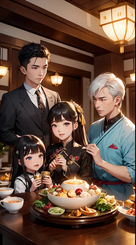 Luxurious Xiao family villa，Its all lit。
Tonight，It was the seventieth birthday banquet of the head of the Xiao family, Old Lady Xiao。
A bunch of grandchildren、granddaughter、The grandsons-in-law offered lavish gifts one after another。
"Grandma，I heard you ...