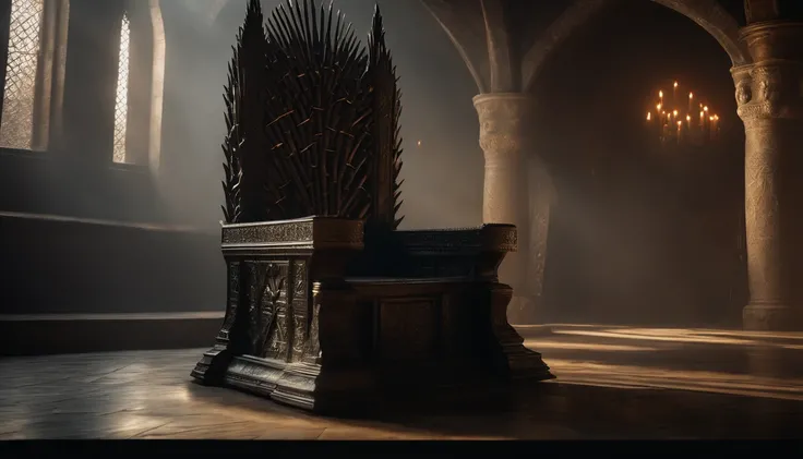 A throne of Game of Thrones with a background of dramatic lighting
(best quality,4k,8k,highres,masterpiece:1.2), ultra-detailed, (realistic,photorealistic,photo-realistic:1.37), HDR, UHD, studio lighting, extreme detail description, professional, vivid col...