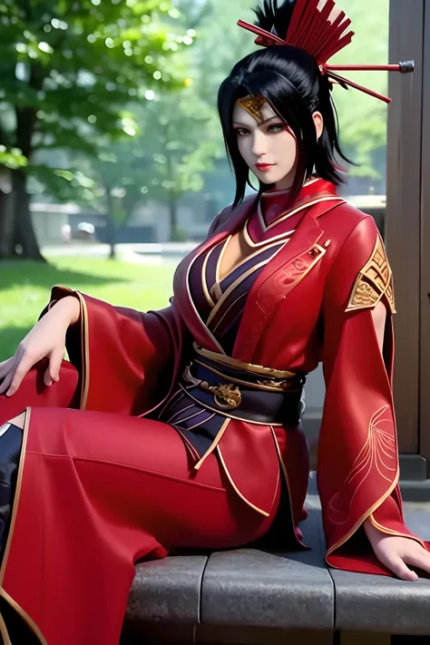 hongxuejiao，sitting，Huge chest exposed