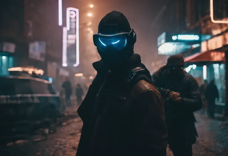 best quality,highres,ultra-detailed,professional,sharp focus,physically-based rendering,vivid colors,portraits,neon lights,concrete jungle,technology,cityscape,grimy streets,edgy fashion,dystopian future,nighttime ambiance,glowing holograms,cybernetic enha...