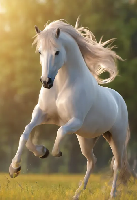 (Best quality,4K,A high resolution,Masterpiece:1.2),Ultra-detailed,Realistic,sportrait,Giant horses,Galloping stallions,full bodyesbian,elegant,Graceful,Strong presence,rippling muscles,flowing mane and tail,Curved neck and arched back,Sharp focus,intense ...