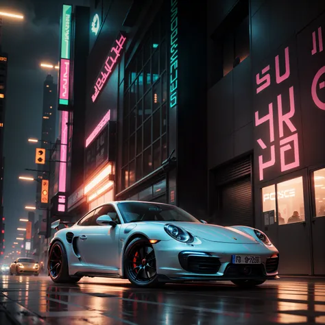 Porsche cyberpunk