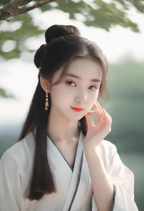 Teenage girl Little girl cute Hanfu girl