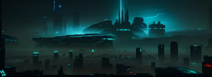 a large city with a lot of tall buildings in the middle of it, futuristic dystopian city, dystopian city, dystopian scifi apocalypse, photo of futuristic cityscape, dystopian future, digital concept art of dystopian, dystopian cyberpunk city, Berlin in the...