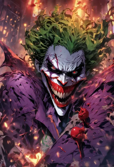 Joker combines bodies with Carnage