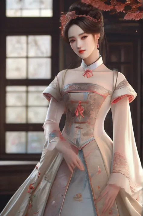 In the photos of Victorian Art Station, the beauty and charm of girls are displayed, the perfect realistic details are highlighted, and the beauty and exquisiteness of womens bodies are displayed. Masterpiece, with exquisite CG special effects, dres...
Mod...