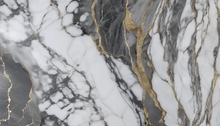 Black and white marble，Jazz white marble texture，Quartz stone，Clear texture，Big rift，Natural stone grains，Pearl white，Gold fine texture