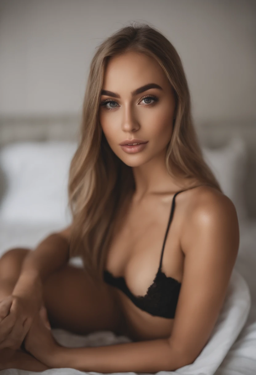 woman with matching tank top and panties, hijab, fille sexy aux yeux bleus, Portrait Sophie Mudd, Portrait de Corinna Kopf, cheveux blonds et grands yeux, selfie of a young woman, ohne Maquillage, maquillage naturel, Look directly into the camera, Visage a...