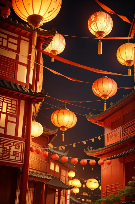 Chinese Mid-Autumn Festival elements, national day, China,ancient buildings of China