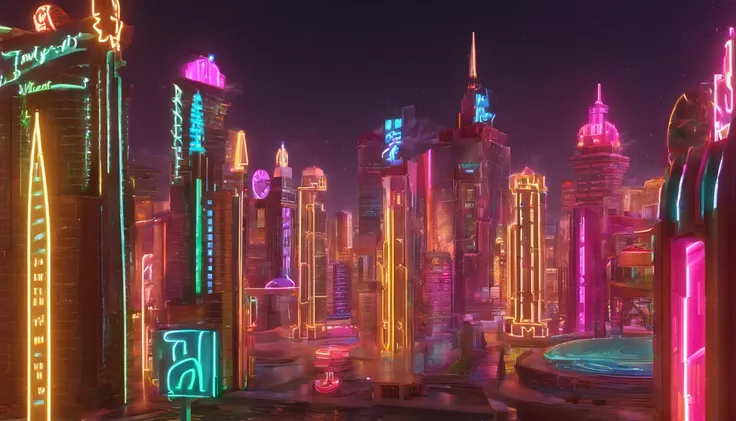 neon city slots