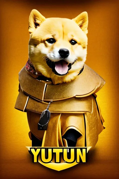 3:4 Yellow doge samurai meme