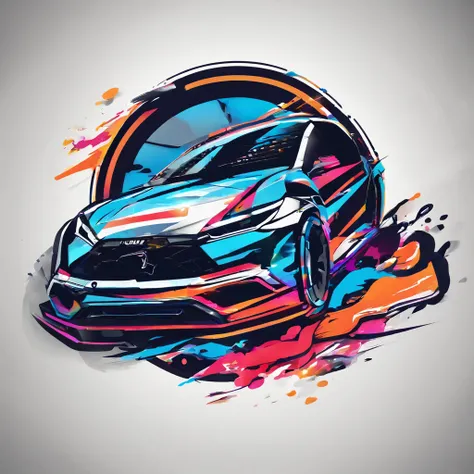 Design a logo for YouTube channel Barryzgz, que se centra en contenido relacionado con juegos y carreras de coches. El logotipo debe incorporar elementos que representen tanto el mundo de los videojuegos como las carreras de coches. Use a color palette tha...